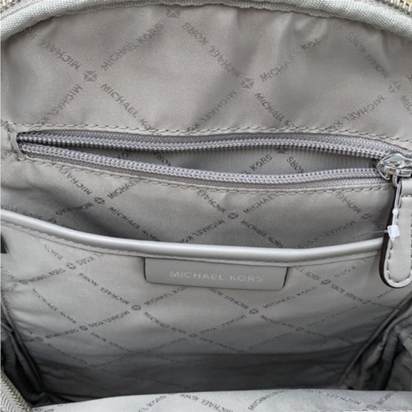MICHAEL KORS ERIN MEDIUM BACKPACK Aluminum - Picture 10 of 10